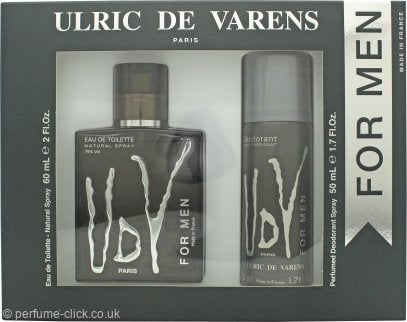 Ulric de Varens For Men Gift Set 60ml EDT + 50ml Deodorant Spray