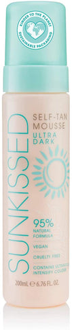 Sunkissed 95 Percent Natural Self Tan Mousse 200ml - Dark