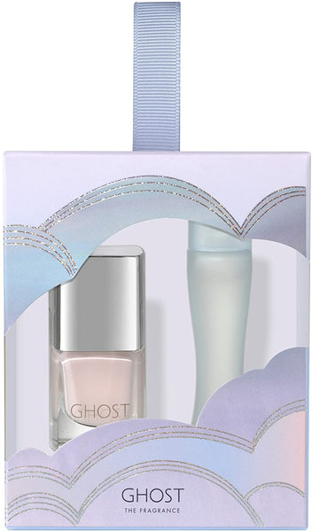 Ghost Original Gift Set 5ml EDT + 10ml Ghost Metallic Blue Nail Polish