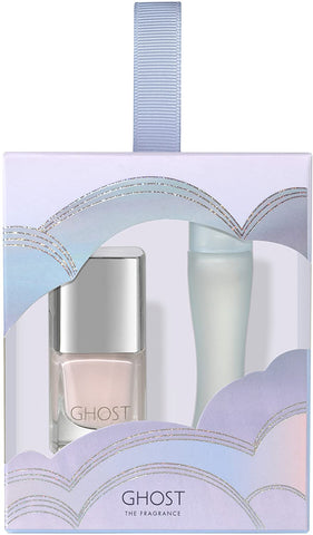 Ghost Original Gift Set 5ml EDT + 10ml Ghost Metallic Blue Nail Polish