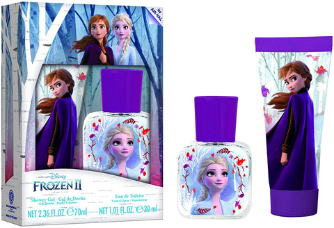 Disney Frozen II Gift Set 100ml EDT + Lip Gloss + Bag