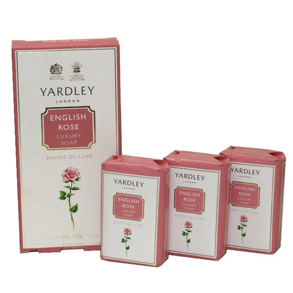 Yardley English Rose Soap 3x 100g