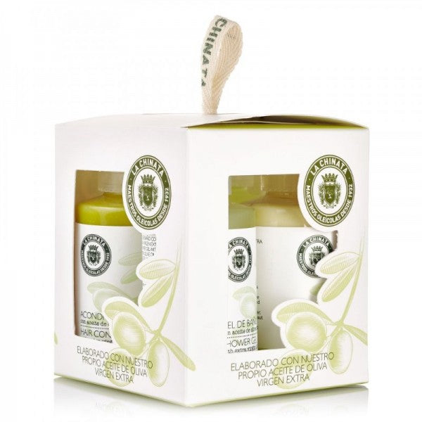 La Chinata Classic Line Gift Set 60ml Bath Gel + 60ml Moisturizing Cream + 60ml Hair Conditioner + 60ml Shampoo